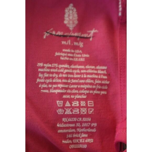 FP Movement OB1223110 Women's Sz M/L Berry/LT Purple Good Karma Jumpsuit - Picture 3 of 11